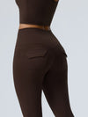 ZASUWA Female Hollow Out Tailoring  Backless High-rise Tracksuit