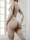 ZASUWA Female Denim Scrunch Bum Thumbhole Tracksuit