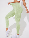 ZASUWA Female Denim Elastic Tight Hip-lift Quick Dry Leggings