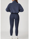 ZASUWA Female Fleece Pocket Cropped Jacket