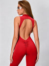 Backless Scrunch Bum Jumpsuit