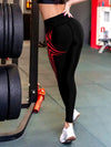 ZASUWA Female Contrast Color Print Leggings