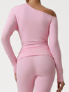 ZASUWA Female Solid Color Buttons Long Sleeves