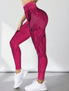 ZASUWA Female Natural Texture Seamless Scrunch Bum Leggings
