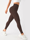 ZASUWA Female Seamless Scrunch Bum Leggings