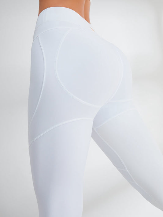 ❤ZASUWA Female Extra Sexy Push-Up "Juicy White" Leggings