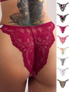 ZASUWA Female Lace Print Dazling Diamond Panties