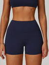 ZASUWA Female Cross Back V-neck with Chest Pads Quick Dry Push Up Design Short Tracksuit