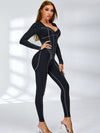 🖤ZASUWA Female Tummy Control Zipper Hip-lift Jumpsuit