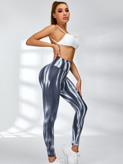 Unique Colorful Hot Tie-dye Scrunch Bum Leggings