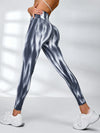 ZASUWA Female Unique Colorful Hot Tie-dye Scrunch Bum Backless Tracksuit