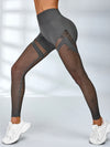 ZASUWA Female Fishnet Scrunch Bum Backless Tracksuit