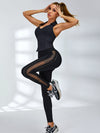 ZASUWA Female Lace-up Breathable Scrunch Bum High-waisted Leggings