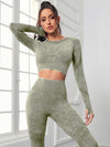 ZASUWA Female Denim Scrunch Bum Thumbhole Tracksuit