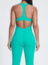 ZASUWA Female Sexy Cutout Zipper Booty Jumpsuit