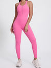 ZASUWA Female Sexy Cutout Zipper Booty Jumpsuit