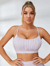Solid Color Concise Style Bras