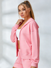 Pocket Zipper Casual Hoodie