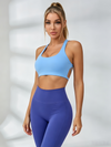 Cross Back Quick Dry Sports Bras
