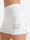ZASUWA Female Quick Dry 2 in 1 Mesh Pocket Shorts