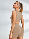 Seamless Hip-lift Scrunch Bum Short Tracksuit