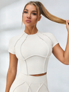 Super Stylish&Sexy Stitch Performance Short Sleeves