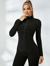 Corset Zipper Short Romper