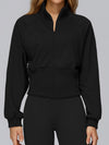 ZASUWA Female Zipper Stand Up Collar Windproof Jacket