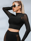 🖤ZASUWA Female Sexy Sheer Mesh Seamless Leggings