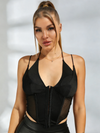 Mesh Corset Tank