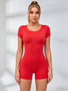 Backless Hip-lift Romper