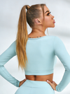 Sexy Hollow Out Long Sleeves