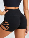 Hohe Taille Sexy Hot Spandex Gym Booty Shorts
