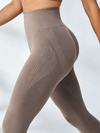 ZASUWA Female Scrunch Bum Quick-dry Hip-lift Seamless Leggings