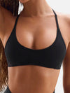 ZASUWA Female I-shaped Adjustable Strap U Collar Quick Dry Backless Sports Bras