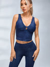 ZASUWA Female Faux Denim Quick Flare Leggings