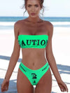 ZASUWA Female Sexy Print Beach Bikini Set