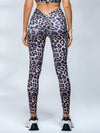 ❤ZASUWA Female Leopard Print Deep V Back Leggings