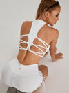 ZASUWA Female Sexy Lace-up Gym Booty Shorts