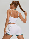 ZASUWA Female Contrast Color Pocket Booty Shorts