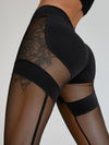❤ZASUWA Female Super Sexy Unique Mesh Hip-lift Leggings