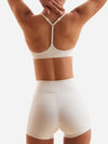 ZASUWA Female I-shaped Adjustable Strap U Collar Quick Dry Backless Short Tracksuit