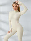 Sexy Jumpsuit mit Reißverschlussnaht