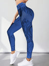 ZASUWA Female Natural Texture Seamless Scrunch Bum Leggings