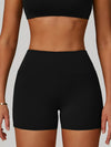 ZASUWA Female Cross Back V-neck with Chest Pads Quick Dry Push Up Design Short Tracksuit