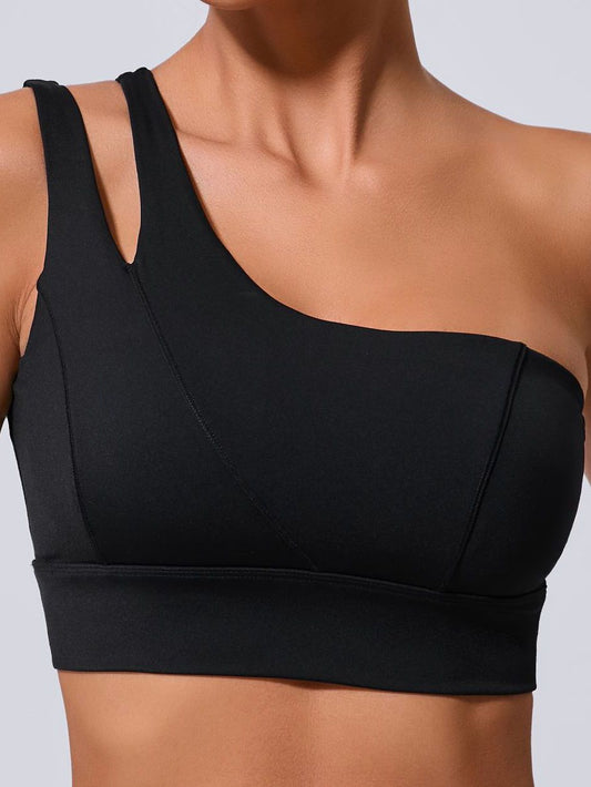 ZASUWA Female Solid Color Tailoring Backless Quick Dry Sports Bras