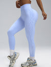 ZASUWA Female Leopard Print Solid Color Quick Dry Leggings