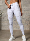 ZASUWA Female Print Solid Color Quick Dry Leggings