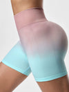 ZASUWA Female Vogue Ombre Scrunch Bum Push Up Design Booty Shorts