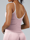 Stripes Backless Seamless Tank